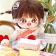 thumbnail image 4 of 20cm Plush Doll Girl Naked Humanoid Stuffed Body no Attribute 8" Normal Body Wearable Clothing Dress Up Gifts (a-16-without Skeleton), 4 of 4