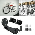 thumbnail image 2 of UNTERING Bike Pedal Hanger Wall Mounted Bicycles Hanger Heavy Duty Horizontal Bike Rack Great for Garage and Shed Easily Use, 2 of 6