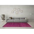 thumbnail image 3 of Ahgly Company Indoor Rectangle Abstract Pink Modern Area Rugs, 8' x 10', 3 of 4