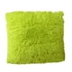 thumbnail image 2 of Thick Plush Wool Throw Pillow Covers 16x16 Inch Cream Soft Decorative Cushion Cover for Sofa Bedroom Pillow Shell -1 pc,Green, 2 of 2