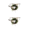 thumbnail image 1 of Injueey Artificial Bird Nest with Eggs Photo Props for Thanksgiving Decoration 2piezas Tipo 3, 1 of 1