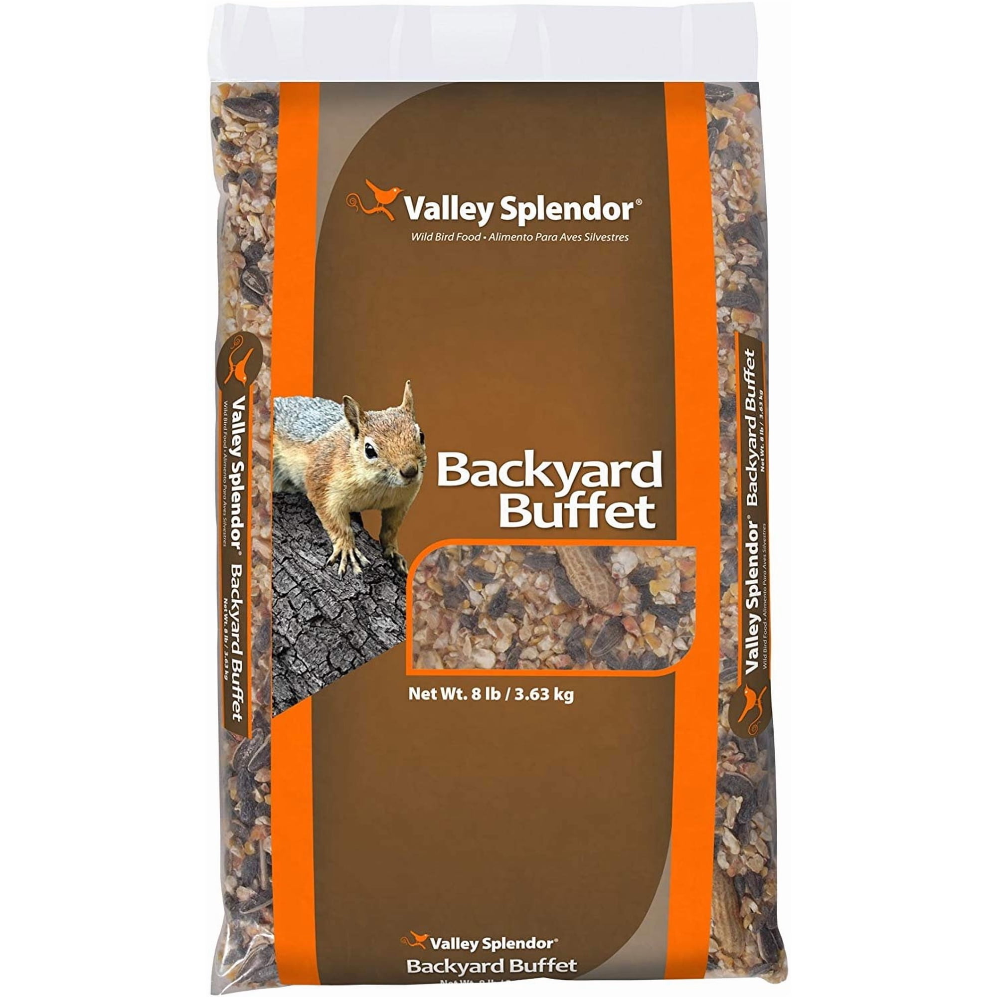 Red River Commodities Backyard Buffet Bird Seed - Seeds - 8 Lb Box — Home & Garage Storage, Stackable Design