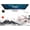 Ink and wash, variant on Japanese Cherry Blossom Gaming Mouse Pad 31.5 X 11.8 Inch Japanese Pagoda Sakura White Anime Large Mousepad Non-Slip Rubber Base Stitched Edges Keyboard Mouse Mat Desk Pad for Office Home Game