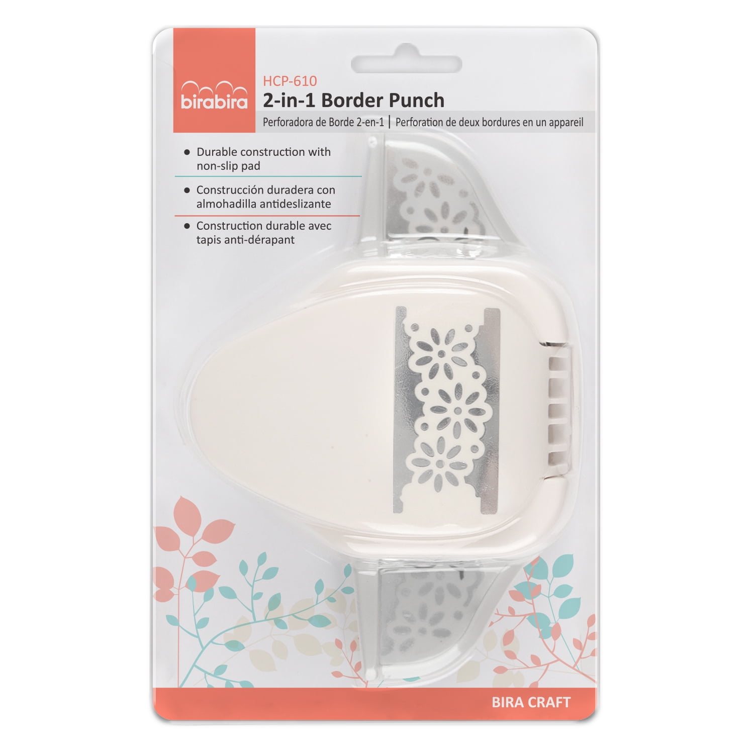 Bira Craft Daisy 2 in 1 Border Edge Craft Punch for Scrapbooking
