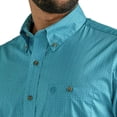 thumbnail image 3 of Wrangler George Strait Turquoise Print - Mens Shirt  - 112338088, 3 of 3