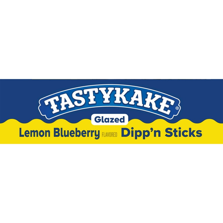 Tastykake Glazed Lemon Blueberry Flavored Dipp'n Sticks, 10 oz, 6 Ct