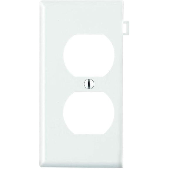 WALLPLAT DPLX END SEC WH (Pack of 1)