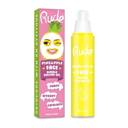 RUDE Pineapple Face Bubble Peeling Gel