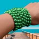 thumbnail image 5 of Jumpingount Collar de perlas con cuentas, gargantilla elegante estética para mujeres, Collar multicapa, joyería de cumpleaños, regalo para madres para Ropa, zapatos y accesorios Miscelánea Verde Jumpingount AP010767-04, 5 of 6