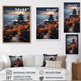 thumbnail image 4 of Designart "Scenic Spot in Beautiful Beijing Cityscape II" Beijing Floater Framed Canvas Print, 4 of 7