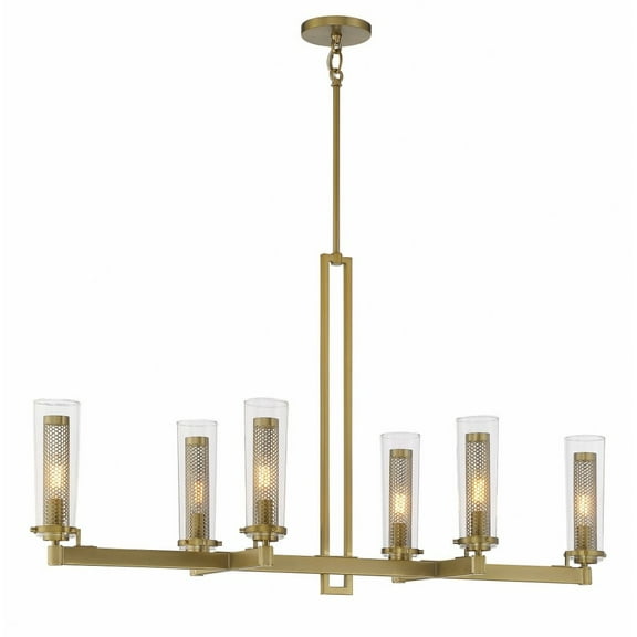 6 Light Island-23.75 Inches Tall And 44 Inches Wide     -Traditional Installation Minka Lavery 2187-695