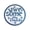 Blue, variant on Awesome Like Daddy Blue/Yellow Embroidered/Applique Iron/Sew On Patch
