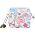 thumbnail image 1 of Sac de Rangement pour Serviettes Hygiéniques avec Fermeture Éclair, 1 of 4