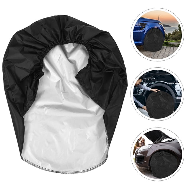 unbranded Cubiertas Protectoras Para Llantas De Trailer Elegante Y Plegable Para Uso En Hogar