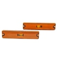 thumbnail image 2 of 56001424, Shell Side Marker Light Lens Pair Side Signal Lamp Housings  Light Transmission  For Car Modification Yellow, 2 of 8