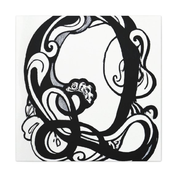 Q's Gracious Repose - Canvas