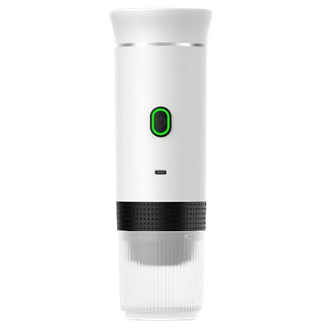 PEKIOGT Portable Coffee Machine Machine 60ml 12V Rechargeable Self Heating Machine Portable Coffee Maker Travel Or Ground Coffee