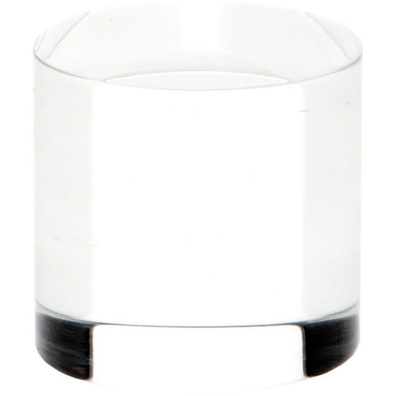 Plymor Clear Acrylic Solid Cylinder Round Display Riser, 1.5" H x 1.5" W