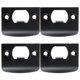 thumbnail image 1 of 4pcs Deadbolt Strike Plate Stainless Steel Deadbolt Covers Door Reinforcement Kit, 1 of 4
