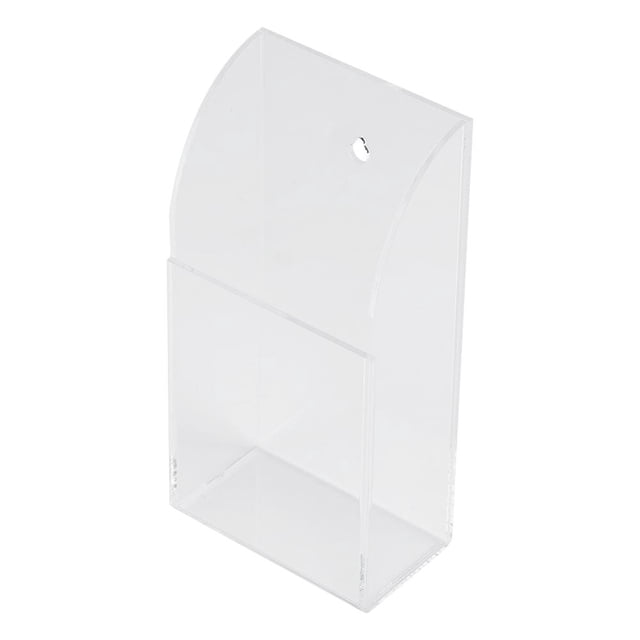 Herwey Remote Control Holder, Acrylic Air Conditioner Remote Control Holder Case Storage Box Wall Mount