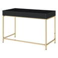 thumbnail image 6 of Alios Desk with Black Gloss Finish and Rose Gold Metal Frame, 6 of 11