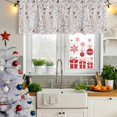 thumbnail image 6 of Flowers Birds Valances for Windows, Decorative Rod Pocket Window Valance Curtains, Spring Botanical Floral Tree Branches Short Curtain Drapes for Kitchen/Bathroom/Living Room, 2 Panels, 42" W x 12" L, 6 of 8