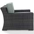 thumbnail image 4 of Pemberly Row Wicker Patio Chair in Brown and Mist, 4 of 10