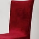 thumbnail image 3 of Funda antideslizante Sunnimix para silla de comedor Estiramiento Vino rojo, 3 of 5
