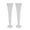 Silver, variant on Miumaeov Crystal Wedding Flower Vase for Artificial Flower, Table Decorative Centerpiece for Wedding, Crystal Flower Stand for Anniversary Ceremony Party Birthday Event Home Decoration (Silver)
