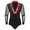 Red, variant on Men's Mesh Patchwork Shiny Latin Dance Shirts Bodysuit Ballroom Tango Rumba Dancewear Black 3XL
