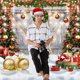 thumbnail image 3 of Fondo de fotografía de Navidad de 2,1 x 1,5 m/7 x 5 pies, 3 of 7