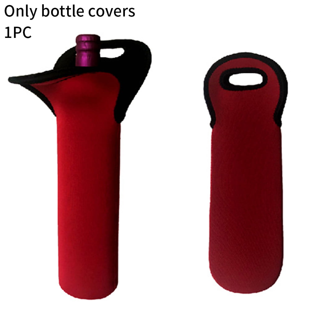 Neoprene Wine Tote Handbag Thermal Insulated Wine Bottle Outdoor Party Holder 