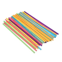 Raindrops Colored Rhythm Sticks for Kids Musical Toys with Synthetic Material 50 Pcs Assorted Color