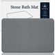 thumbnail image 1 of Tapete para Baño de Piedra de Diatomea, Alfombra para Baño Absorbente de Piedra, Antideslizante y Antibacteriano de Stone Bath Mat, Apto para baños, cocinas, etc. (Gris), 1 of 4