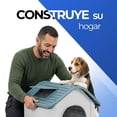thumbnail image 4 of Casa para Perro de Plastico Con Puerta Ecomlab Raza Mediana., 4 of 10