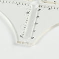 Fabric Cutting Ruler Quilters Ruler Scale Lines Sewing Ruler ...