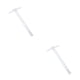 thumbnail image 3 of Kearding T-shaped Transparent Ruler Scale Students Teacher Draftsmen Carpenters Measuring Professional Layout Tool Drafting Rulers 30 centimetros 2Conjunto, 3 of 6