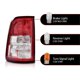 thumbnail image 4 of Side Tail Lamp Assembly Rear Brake Turn Signal Light for Dodge Ram 1500 DT 2019 2020 2021, 4 of 5