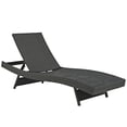 thumbnail image 4 of Modway Sojourn Aluminum Outdoor Patio Furniture Chaise Lounge, Navy, 4 of 5