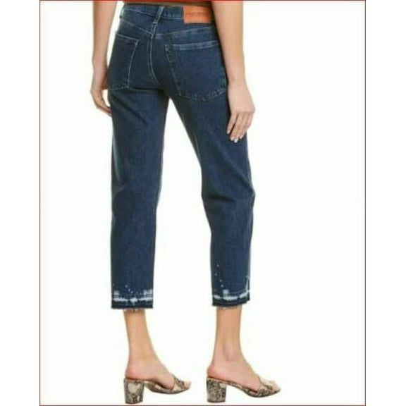 new LUCKY BRAND women jeans relaxed taper 7W14928 DPRH/410 blue sz 0/25 $129