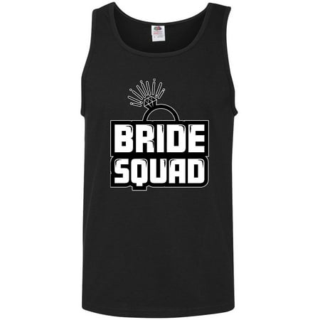 Inktastic Bride Squad With Wedding Ring Men S Tank Top Walmart Com
