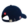 thumbnail image 2 of Callaway Heritage Twill 19 Cap (Navy/Red/White, Adjustable, 2019) Golf Hat NEW, 2 of 2