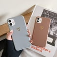 thumbnail image 4 of Case Compatible with iPhone Case, Fashion Cute Love-Heart Shape Case, Liquid Silicone Gel Rubber Phone Case, Shockproof Soft TPU Back Cover Protective Case with Heart Pattern, 4 of 6
