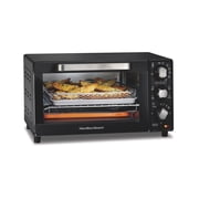 Hamilton Beach Sure-Crisp Air Fryer Toaster Oven with 4 Slice Capacity, Fits 9" Pizza, Black