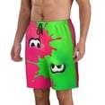 thumbnail image 2 of Splatoon Men's Swim Trunks Quick Dry Beach Board Shorts with Pockets Mesh Lining Bathing Suits, 2 of 7