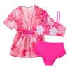 Bobifish Baby Girls Swimsuit Adorable High Elastic Bikini Swimwear Soft comfy Quality Bathing Suit