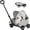 Gray, variant on BUTOMKY 4‑Wheel Dog Stroller for Small Dogs and Cats,Foldable Lightweight Pet Stroller with Sunshade Mesh Canopy,Portable Pet Carrier Jogger,Ideal for Small to Medium Pets