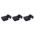 thumbnail image 2 of relayinert 20pack/lot Non-slip Square Pipe Plugs For Moisture Resistant Chair And Table black 3Set, 2 of 6