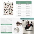 thumbnail image 6 of Western Cowboys Tie Up Curtains for Windows, Adjustable Balloon Window Shades, Beige Vintage Country Cactus Kitchen Window Treatments Farmhouse Short Curtains with Rod Pocket 42"x45", 6 of 8