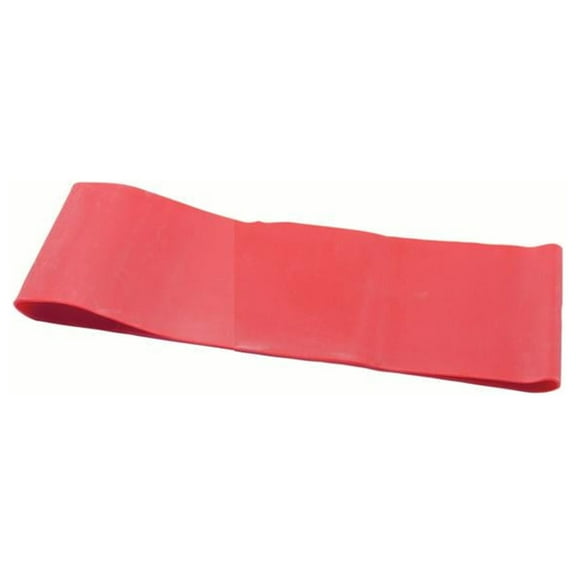 CanDo band loop, 10" red, 10 each